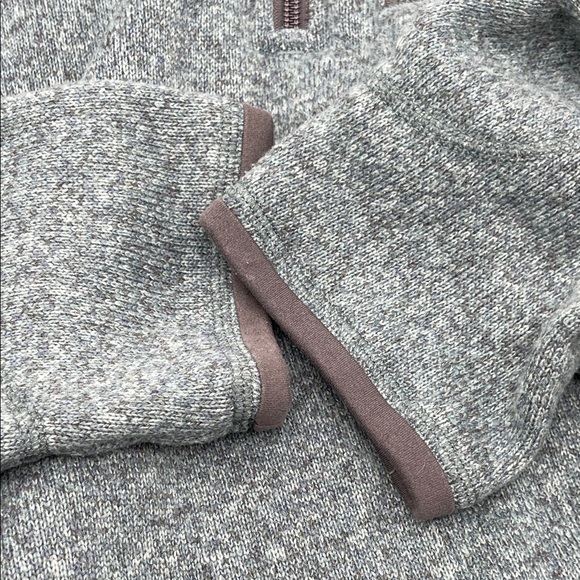 Patagonia Better Sweater Teal Quarter-Zip Fleece Pullover Men XXL - Picture 6 of 9